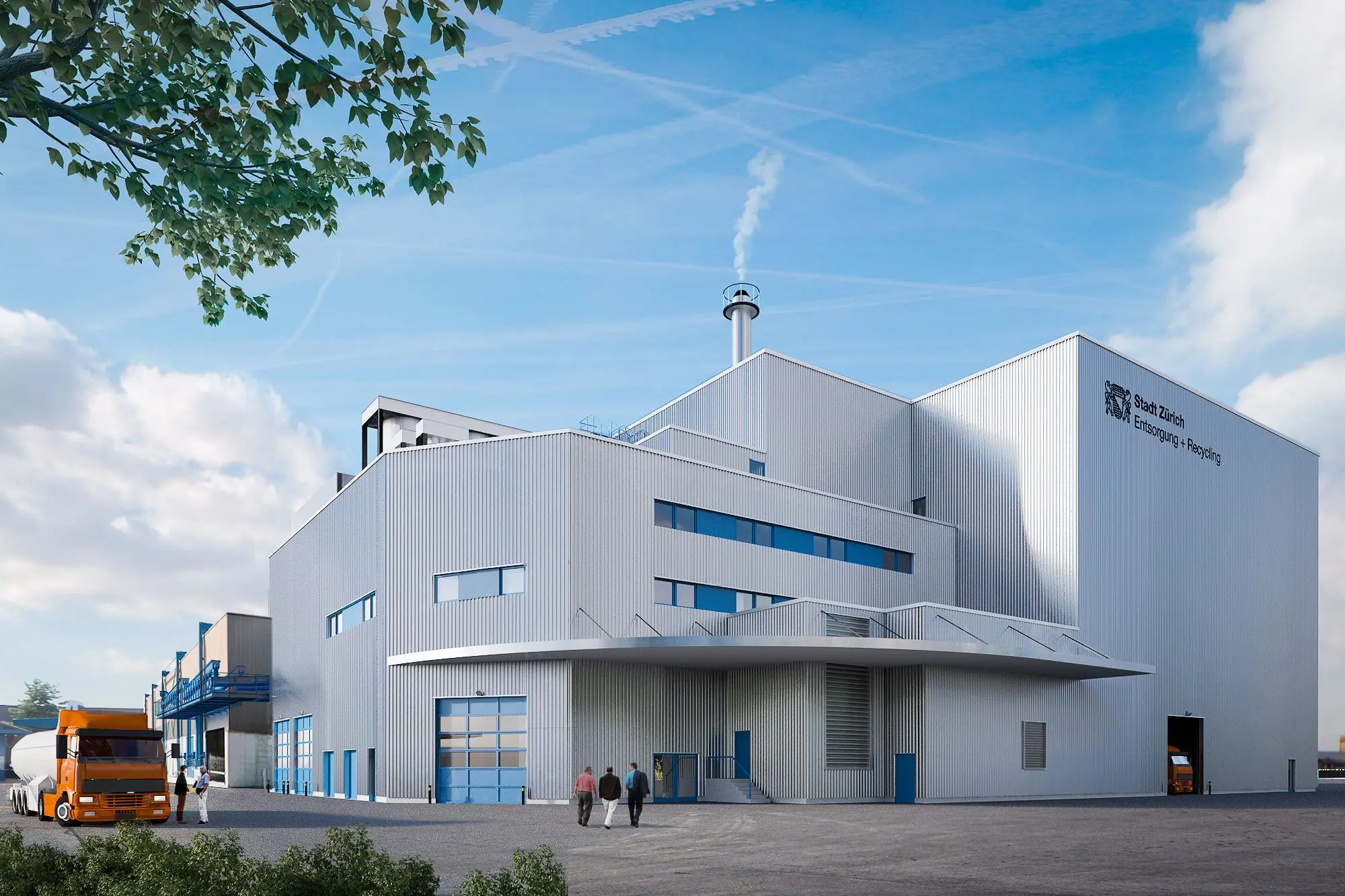 Werdhölzli Biosolids Incineration Plant