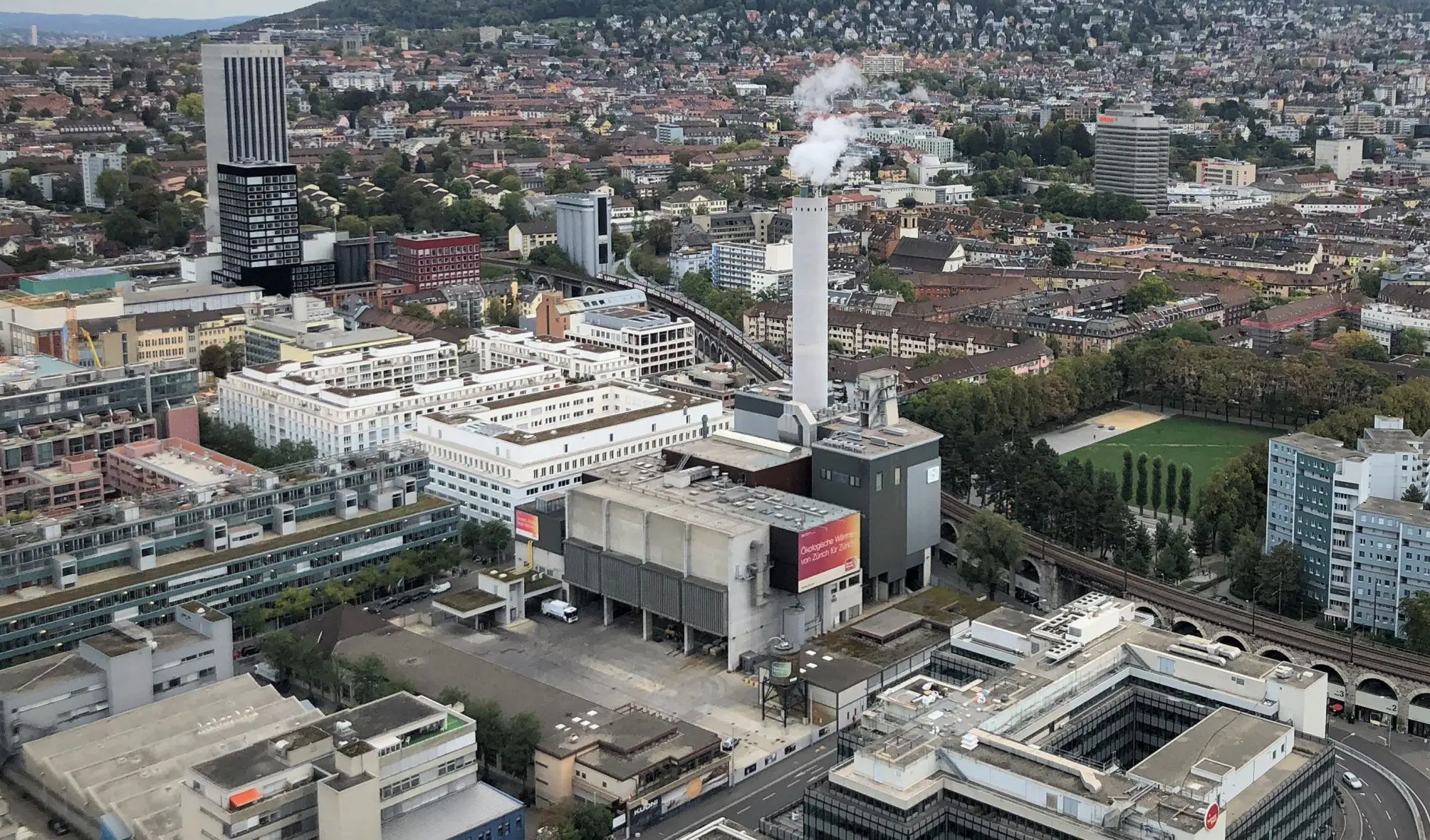 District Heating Network Zurich West